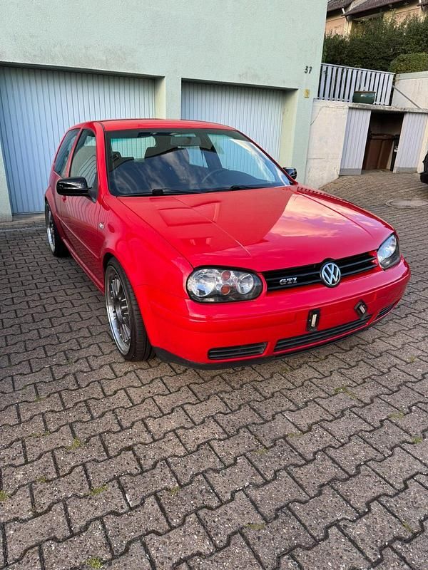 Rot Gebraucht 1998 VW Golf IV GTI Limousine | 6.600 € - Bild 1/4