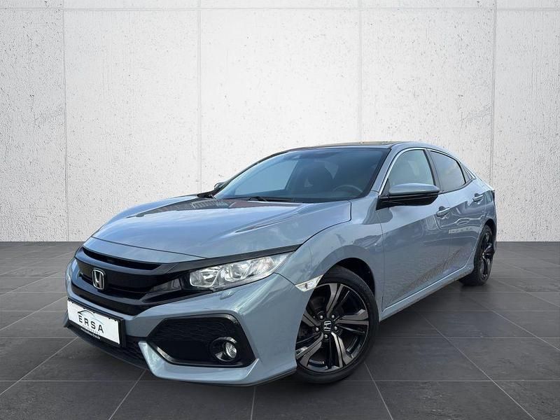 Grau Gebraucht 2019 Honda Civic Elegance Limousine | 16.999 € (Fairer Preis) - Bild 1/4