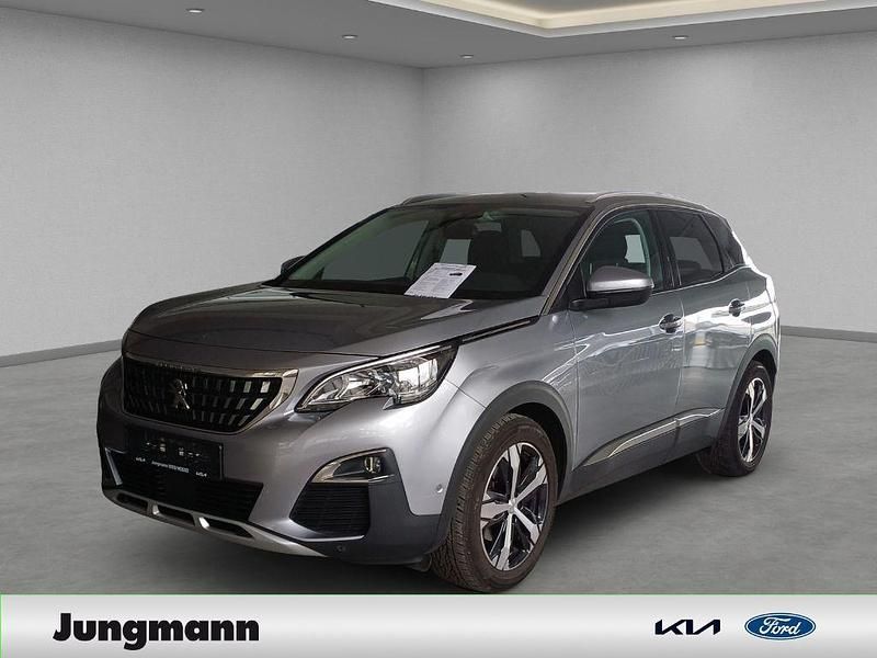 Blau metallic Gebraucht 2018 Peugeot 3008 Allure SUV | 20.990 € (Fairer Preis) - Bild 1/4