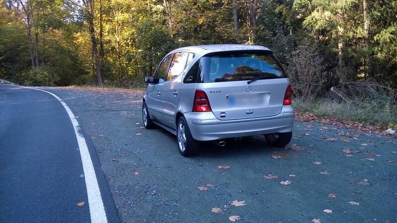 Silber Gebraucht 2004 Mercedes A140 Kleinwagen | 799 € - Bild 1/4