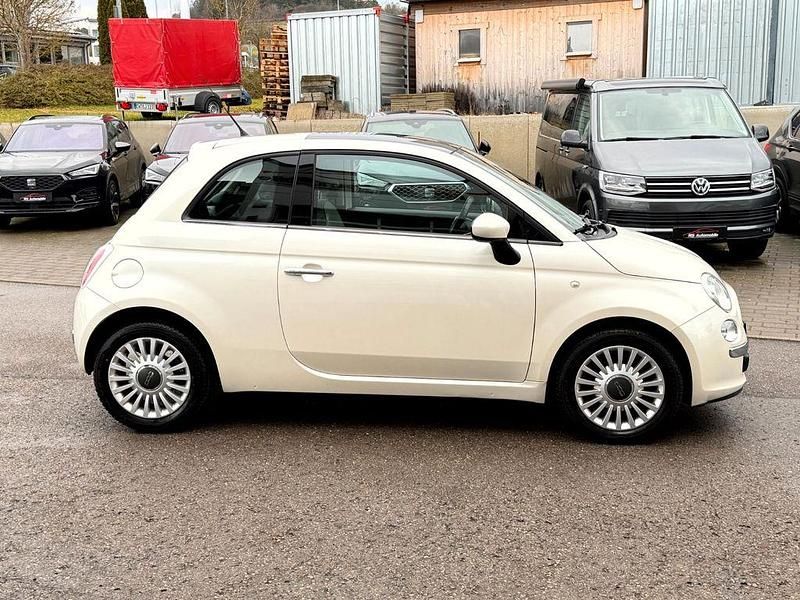 Gebraucht Fiat 500 Lounge 75 PS (55 kW) 2009 Weiß Kleinwagen