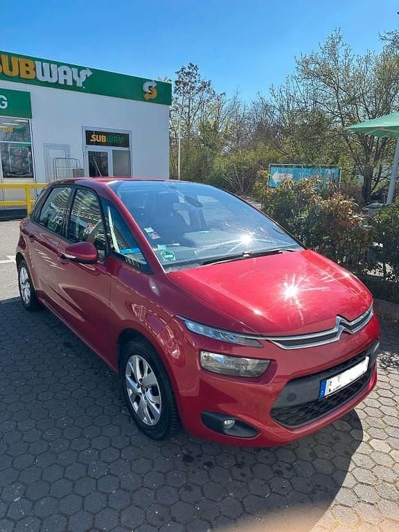Rot Gebraucht 2013 Citroën C4 Picasso Exclusive Van / Kleinbus | 1.850 € (Guter Preis) - Bild 1/4