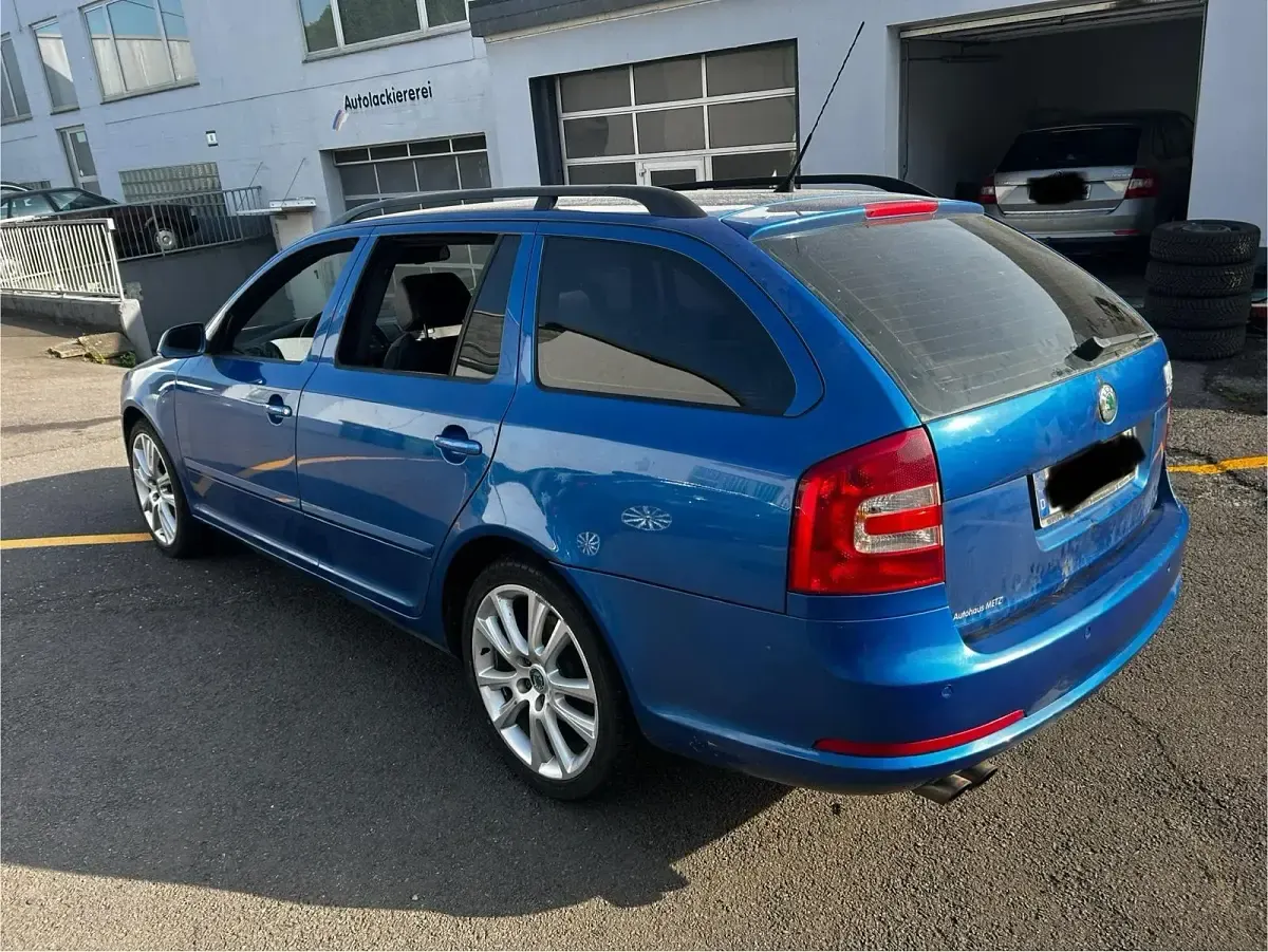 Gebraucht Skoda Octavia vRS 200 PS (147 kW) 2006 Blau Kombi