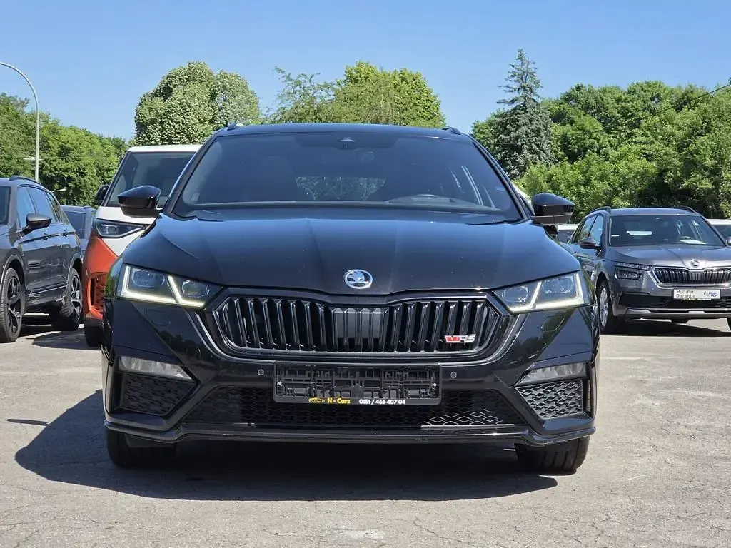 Gebraucht Skoda Octavia RS 245 PS (180 kW) 2021 Schwarz Kombi