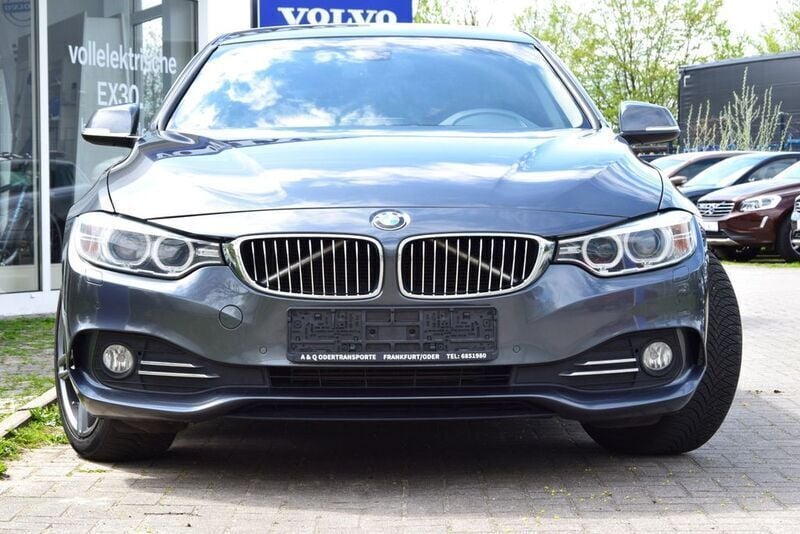 Grau Gebraucht 2014 BMW 420 Gran Coupé Luxury Line Coupé | 11.300 € (Superpreis) - Bild 1/4