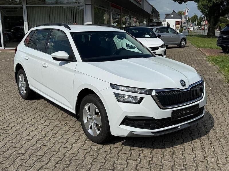 Gebraucht Skoda Kamiq 110 PS (80 kW) 2024 Weiß (metallic) SUV
