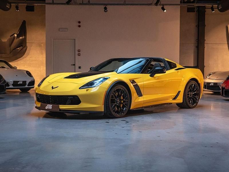Second-hand Corvette Z06 659 CP (484 kW) 2018 Galben Coupe