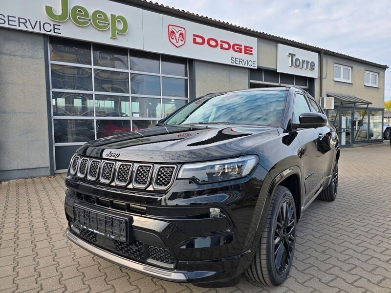 Schwarz Gebraucht 2023 Jeep Compass SUV | 35.300 € (Teuer) - Bild 1/4
