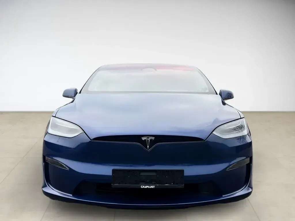 Brugt Tesla Model X Plaid 2023 Blå SUV