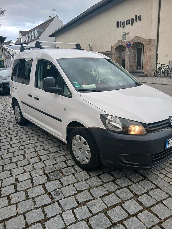 Gebraucht VW Caddy 75 PS (55 kW) 2014 Weiß Van / Kleinbus