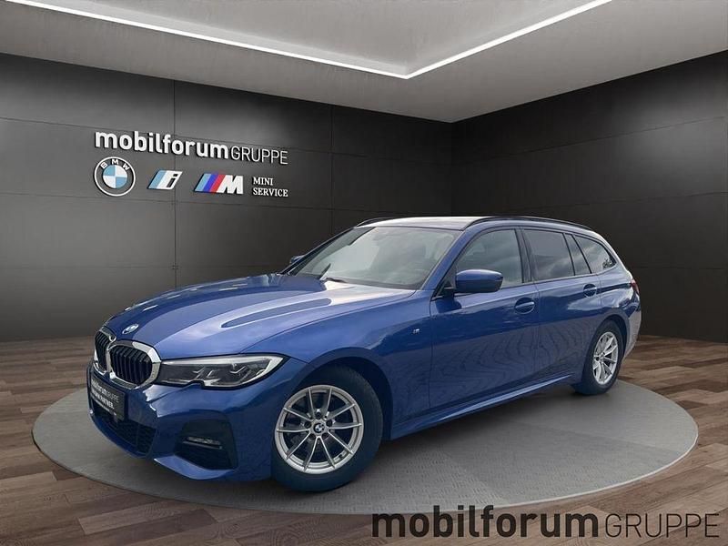 Blau Gebraucht 2021 BMW 320 M Sport Limousine | 26.308 € (Guter Preis) - Bild 1/4