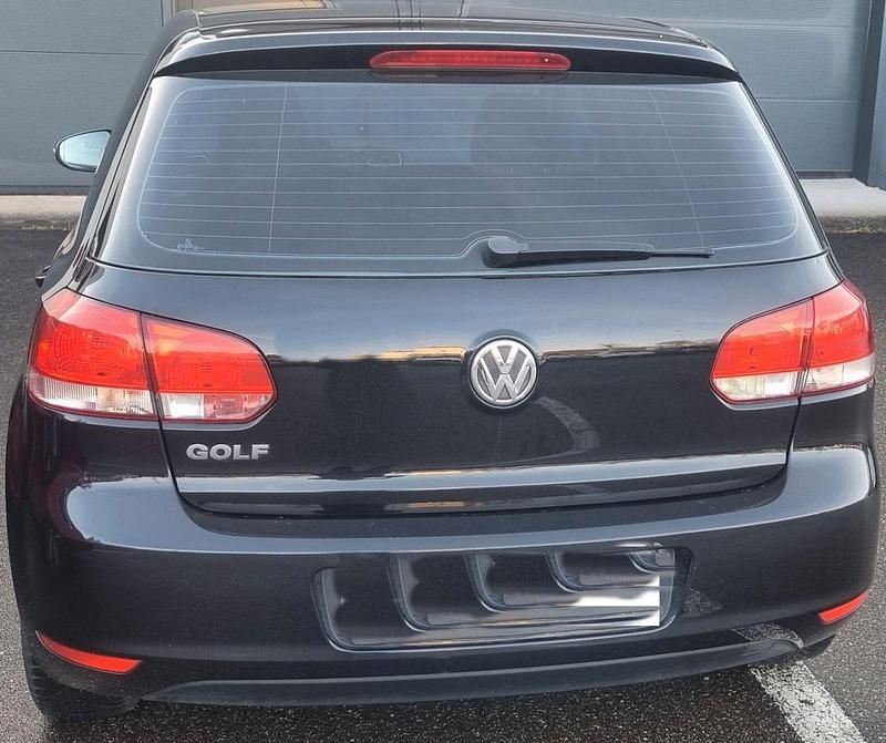 Gebraucht VW Golf VI Trendline 80 PS (58 kW) 2011 Schwarz Kleinwagen