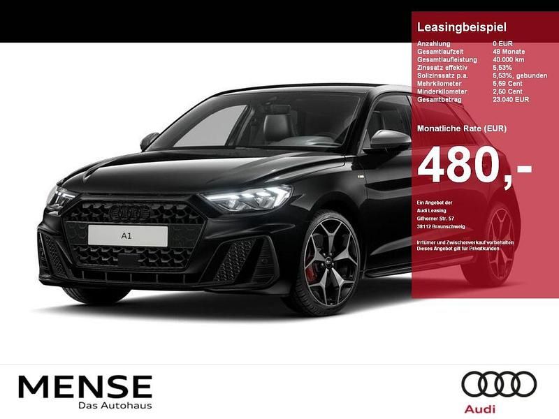 Mythosschwarz Neu 2025 Audi A1 Sportback S-Line Kleinwagen | 38.850 € (Etwas zu teuer) - Bild 1/4