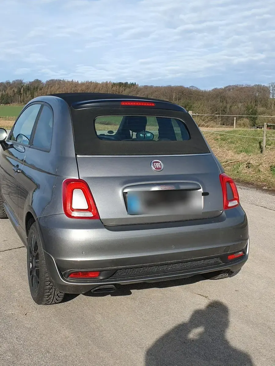 Gebraucht Fiat 500S S 86 PS (63 kW) 2016 Grau Cabrio