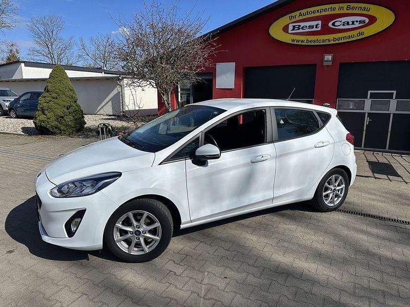 Gebraucht Ford Fiesta Titanium 101 PS (74 kW) 2019 Frostweiß Kleinwagen
