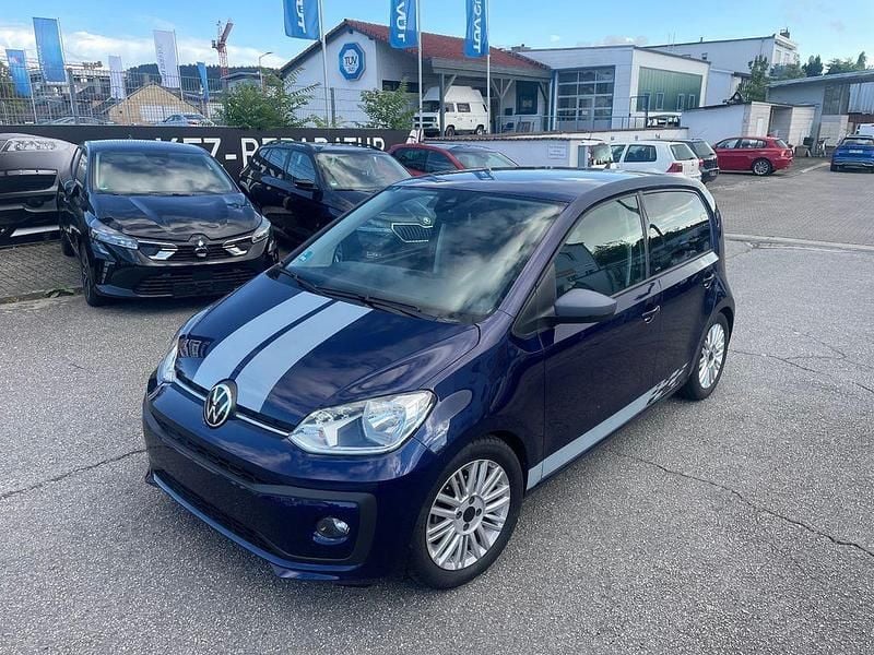 Blau Gebraucht 2020 VW up! United Kleinwagen | 10.490 € (Guter Preis) - Bild 1/4