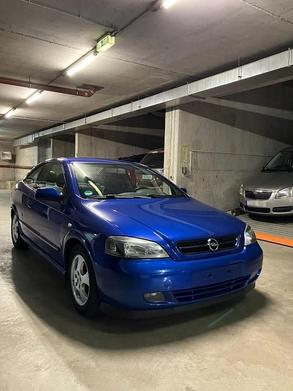 Gebraucht Opel Astra 125 PS (91 kW) 2002 Blau Coupé