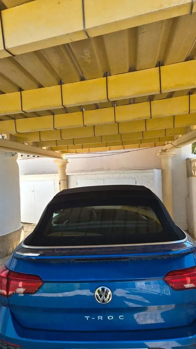 Gebraucht VW T-Roc Cabriolet Style 150 PS (110 kW) 2020 Blau Cabrio