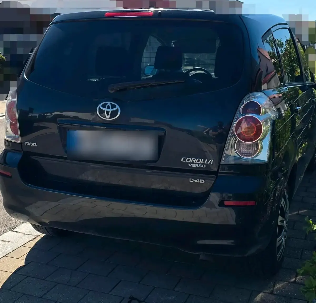 Gebraucht Toyota Corolla Verso 177 PS (130 kW) 2005 Schwarz Van / Kleinbus