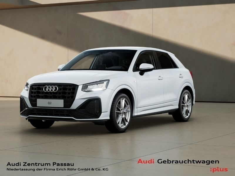 Weiß Gebraucht 2024 Audi Q2 S-Line SUV | 31.290 € (Etwas zu teuer) - Bild 1/4