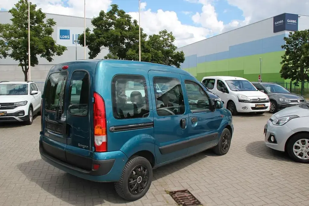 Gebraucht Renault Kangoo Expression 65 PS (47 kW) 2003 Blau Van / Kleinbus