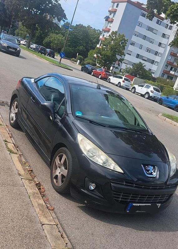 Schwarz Gebraucht 2009 Peugeot 207 CC Cabrio | 2.200 € (Fairer Preis) - Bild 1/4