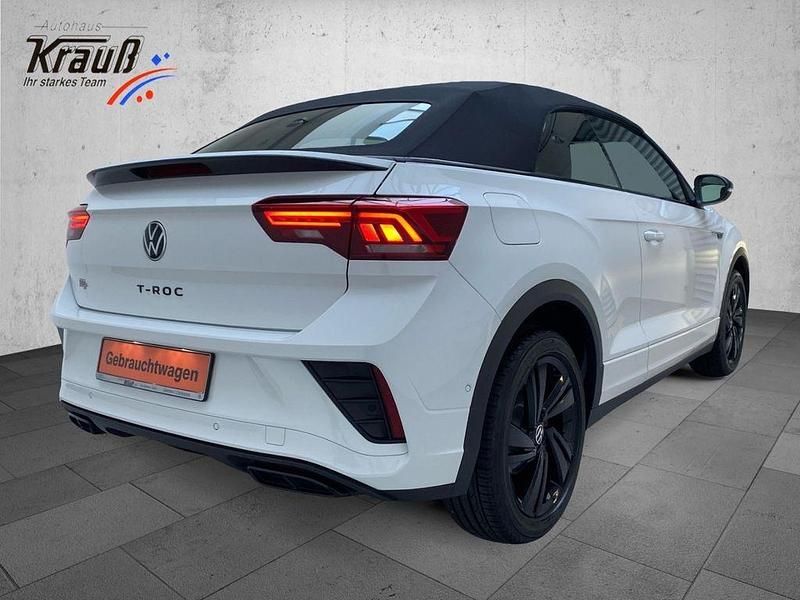 Gebraucht VW T-Roc Cabriolet R-line 150 PS (110 kW) 2024 Pure white Cabrio