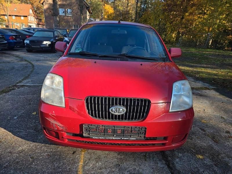 Gebraucht Kia Picanto LX 65 PS (47 kW) 2007 Rot Kleinwagen