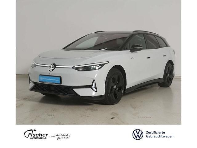 Gletscherweiß metallic Gebraucht 2024 VW ID.7 GTX Limousine | 51.940 € (Teuer) - Bild 1/3