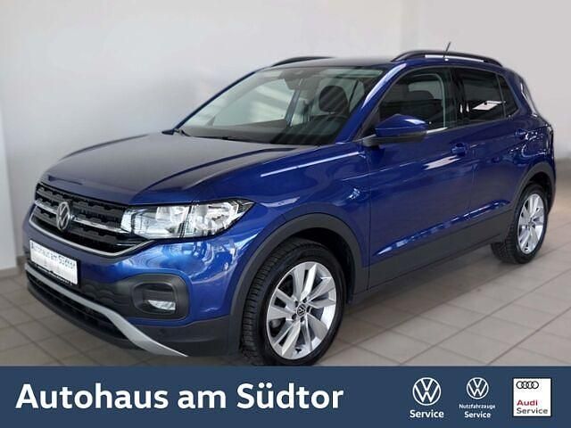 Gebraucht VW T-Cross Life 110 PS (80 kW) 2022 Reef blue metallic (metallic) SUV