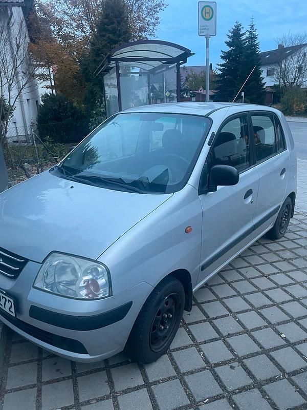 Silber Gebraucht 2004 Hyundai Atos Kleinwagen | 599 € (Superpreis) - Bild 1/4