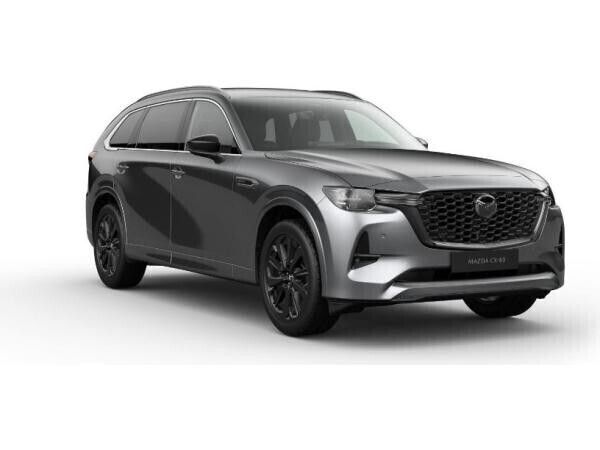 Grau (matrixgrau) Neu 2024 Mazda CX-80 Homura-Line SUV | 58.432 € (Fairer Preis) - Bild 1/4