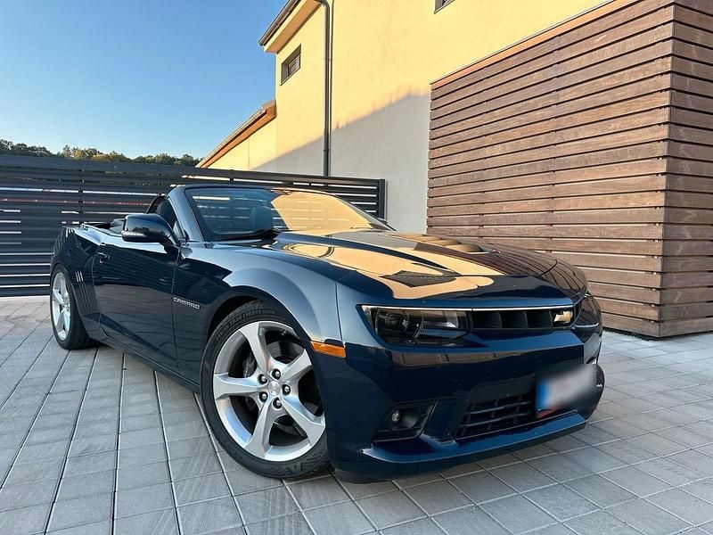 Gebraucht Chevrolet Camaro SS 405 PS (297 kW) 2015 Blau Cabrio