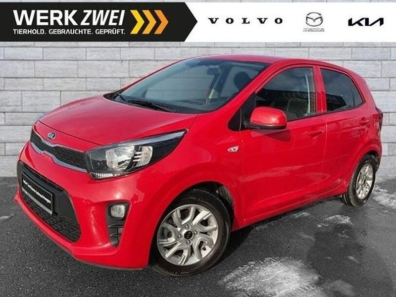 Shiny red Gebraucht 2020 Kia Picanto DREAM-TEAM Edition Kleinwagen | 10.900 € (Fairer Preis) - Bild 1/4