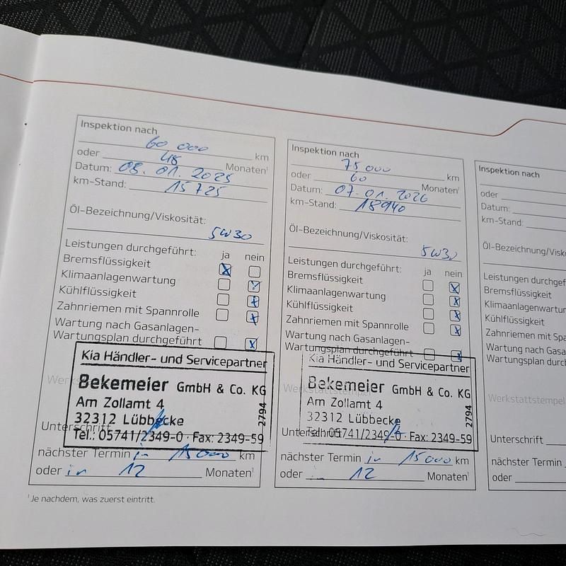 Gebraucht Kia Ceed 140 PS (102 kW) 2021 Schwarz Kleinwagen