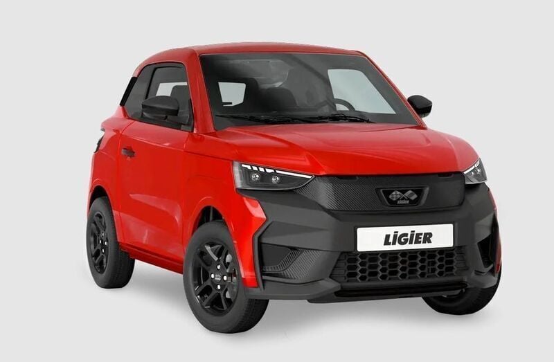 Rot , toledorot metallic Neu 2025 Ligier JS50 Kleinwagen | 17.188 € (Fairer Preis) - Bild 1/4
