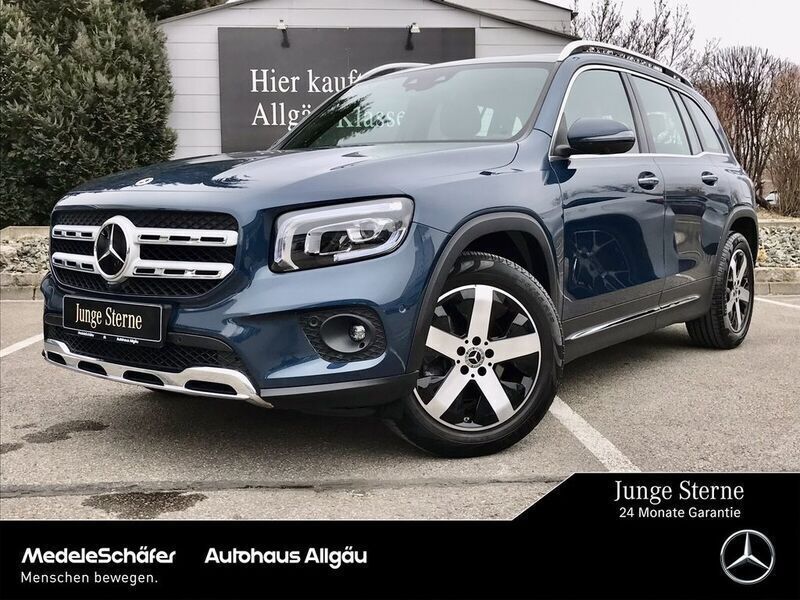 Denimblau Gebraucht 2023 Mercedes GLB200 Progressive SUV | 40.920 € (Guter Preis) - Bild 1/4