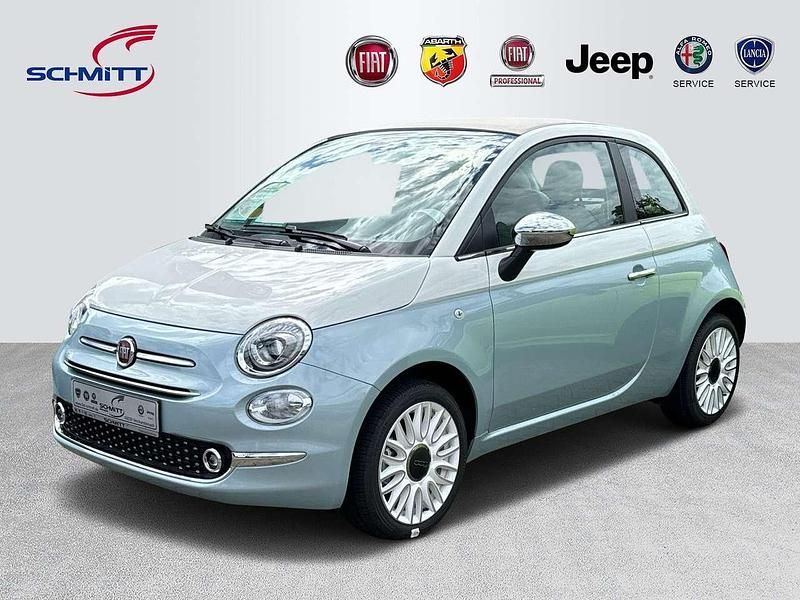 Gelato weiß / tau grün Gebraucht 2024 Fiat 500C Collezione Cabrio | 19.990 € (Teuer) - Bild 1/4