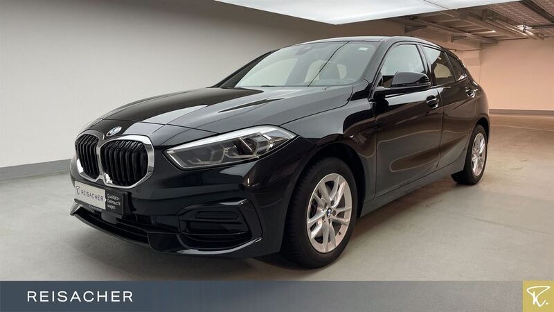 Saphirschwarz Gebraucht 2022 BMW 118 Shadowline Kleinwagen | 19.999 € (Superpreis) - Bild 1/4