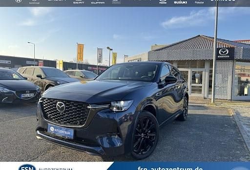 Deep crystal blue Gebraucht 2025 Mazda CX-60 Homura-Line SUV | 45.877 € (Fairer Preis) - Bild 1/4