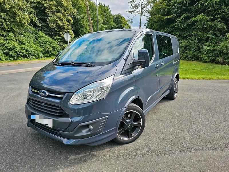 Blau Gebraucht 2014 Ford Transit Custom Sport Van / Kleinbus | 14.500 € (Teuer) - Bild 1/4