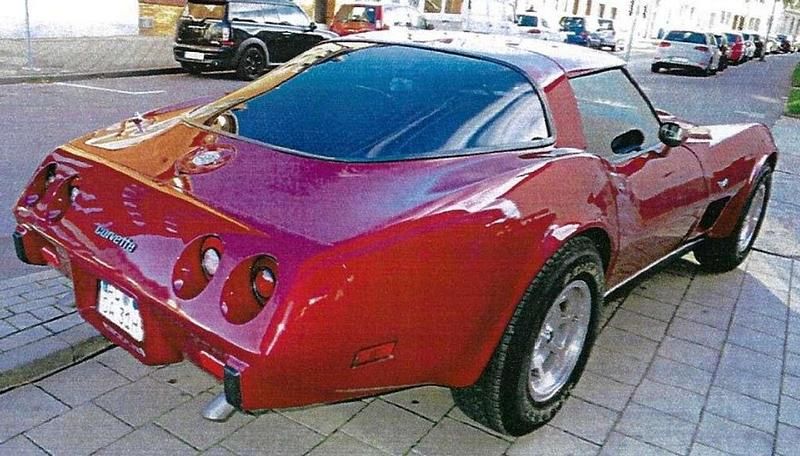 Gebraucht Corvette C3 349 PS (256 kW) 1978 Rot Cabrio