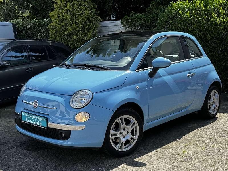 Gebraucht Fiat 500C 86 PS (63 kW) 2010 Blau Cabrio