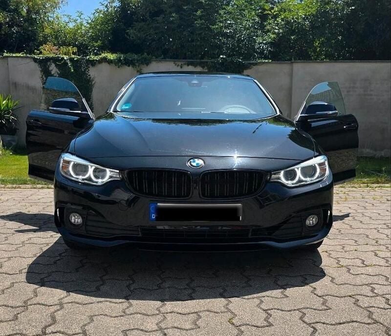 Schwarz Gebraucht 2016 BMW 418 Coupé | 18.500 € (Fairer Preis) - Bild 1/4