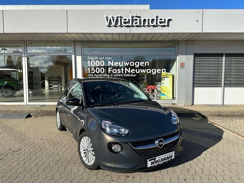Platin anthrazit Gebraucht 2015 Opel Adam Glam Kleinwagen | 9.980 € (Etwas zu teuer) - Bild 1/4