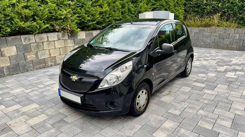 Schwarz Gebraucht 2010 Chevrolet Spark Kleinwagen | 1.350 € (Guter Preis) - Bild 1/4