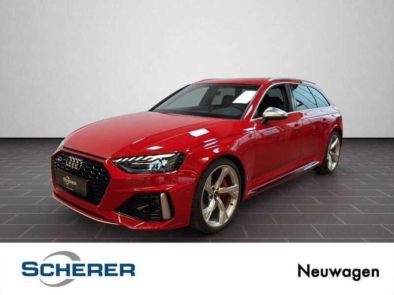 Rot Neu 2025 Audi RS4 Sport Kombi | 96.460 € (Superpreis) - Bild 1/4