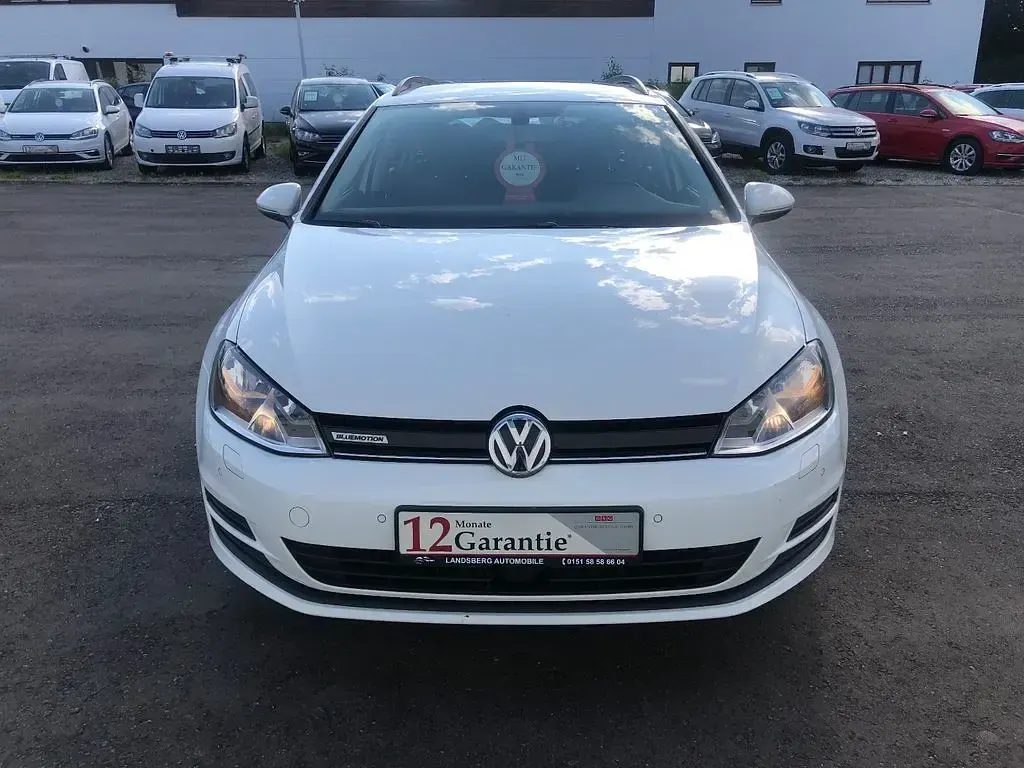 Gebraucht VW Golf VII Comfortline 110 PS (80 kW) 2015 Weiß Kombi