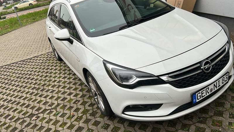 Gebraucht Opel Astra Business 110 PS (80 kW) 2018 Weiß Kombi