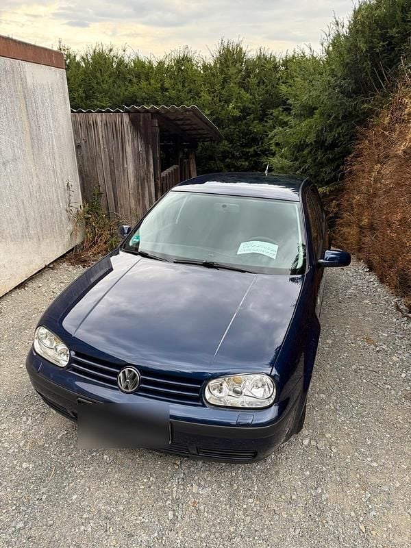 Blau Gebraucht 1999 VW Golf IV Limousine | 2.199 € (Teuer) - Bild 1/4